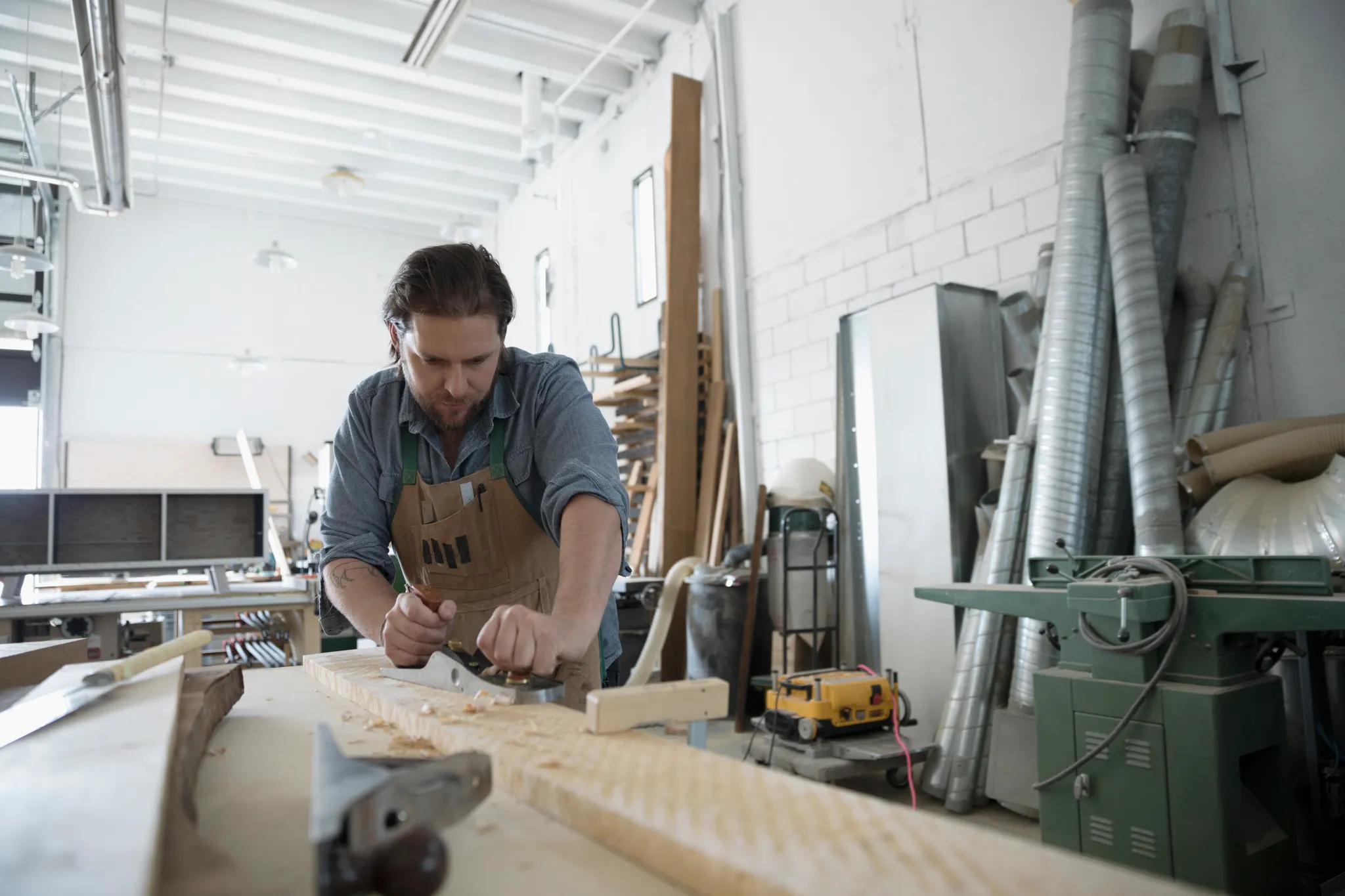 Handwerkliche Arbeit in der Mainzer Werkstatt